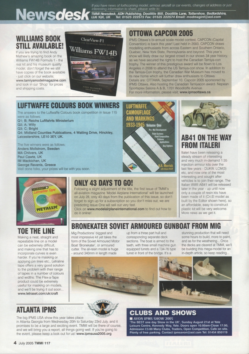 Tamiya Model Magazine 117 (2005-07)